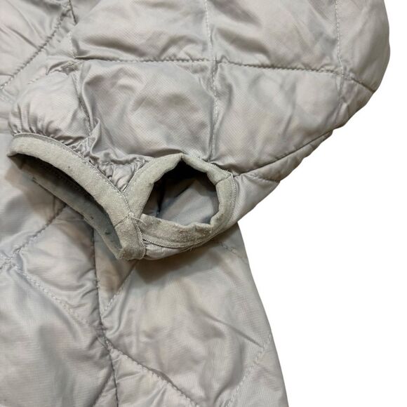 The North Face Girls Thermoball Eco Hoodie Jacket Grey Size Small 7/8 - Picture 3 of 10